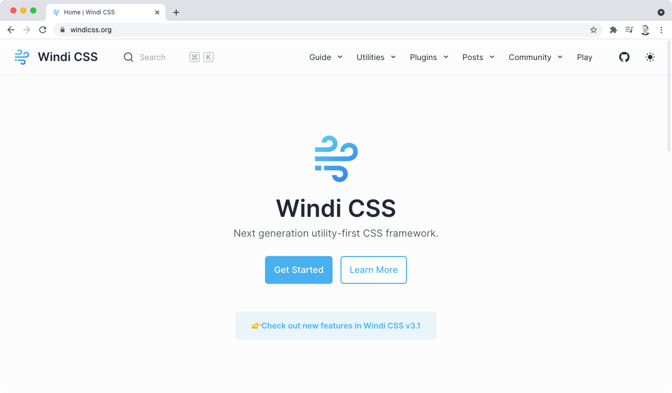 Windi CSS